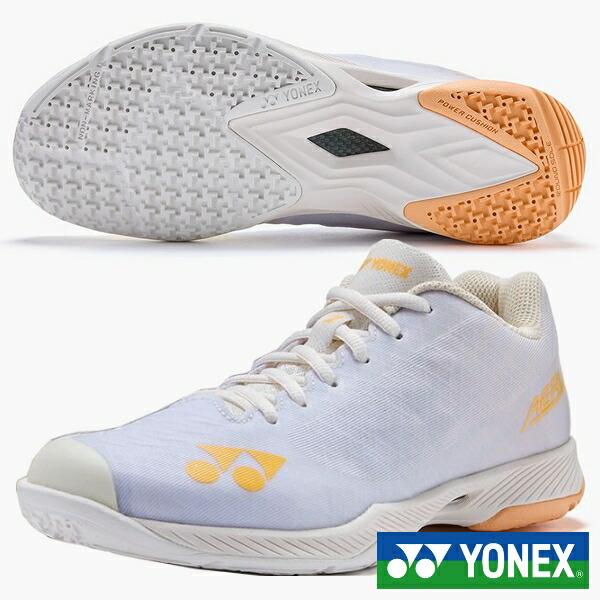 YONEX バドミントンシューズ（色：オレンジ系）｜バドミントン