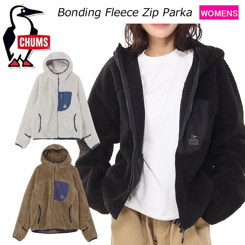 チャムス ボンディングフリースジップパーカー CH14-1476 CHUMS