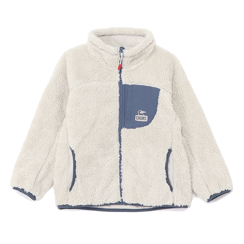 SALE チャムス キッズボンディングフリースジャケット CH24-1072 CHUMS Kids Bonding Fleece Jacket キッズフリースジャケット 子供用 2025秋冬 送料無料の画像