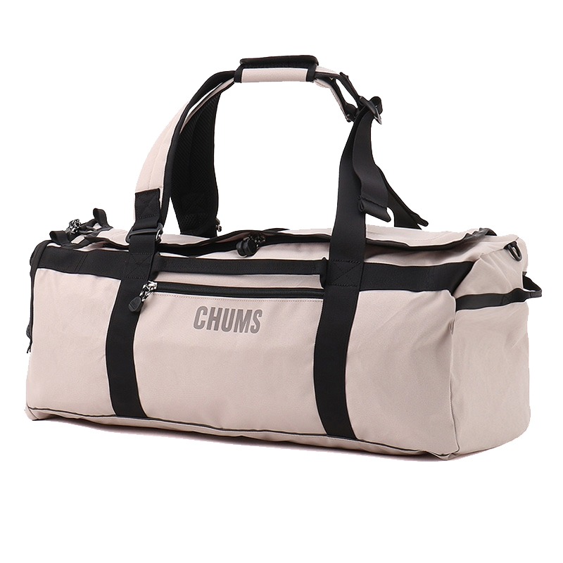 チャムス リサイクルチャムス2ウェイボストンバッグ45 CH60-4019 CHUMS Recycle CHUMS 2way Boston Bag 45 旅行 スポーツ遠征 大容量 スポーツバッグ 2025秋冬