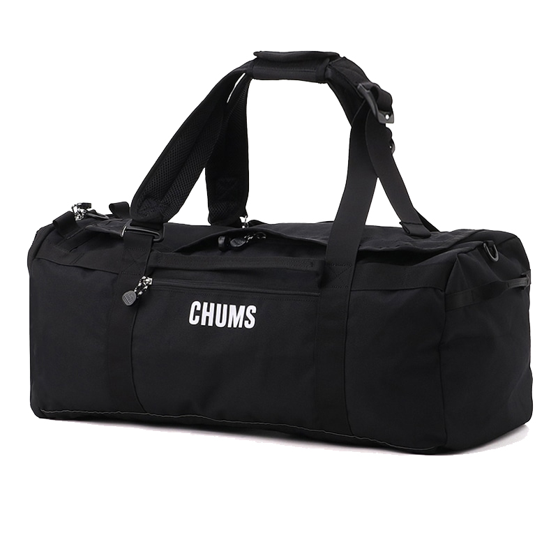 チャムス リサイクルチャムス2ウェイボストンバッグ45 CH60-4019 CHUMS Recycle CHUMS 2way Boston Bag 45 旅行 スポーツ遠征 大容量 スポーツバッグ 2025秋冬