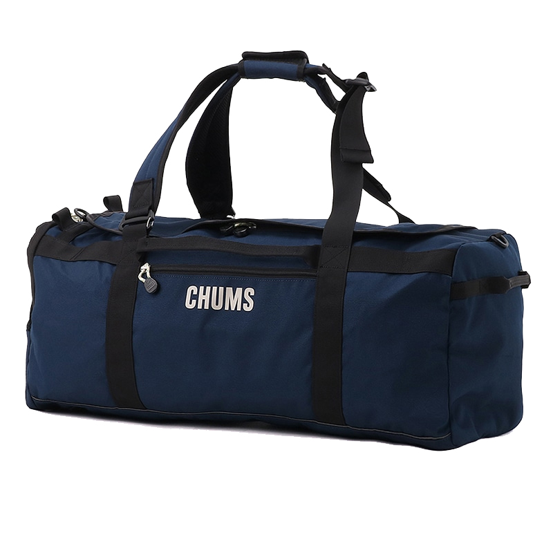 チャムス リサイクルチャムス2ウェイボストンバッグ45 CH60-4019 CHUMS Recycle CHUMS 2way Boston Bag 45 旅行 スポーツ遠征 大容量 スポーツバッグ 2025秋冬