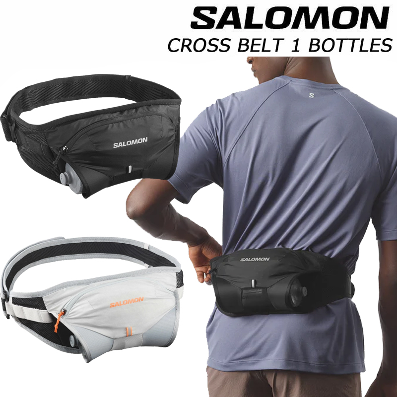 SALOMON CROSS ユニセックスベルト サロモン ユニセックス ランニングベルト 1ボトル LC2379700 LC2857000