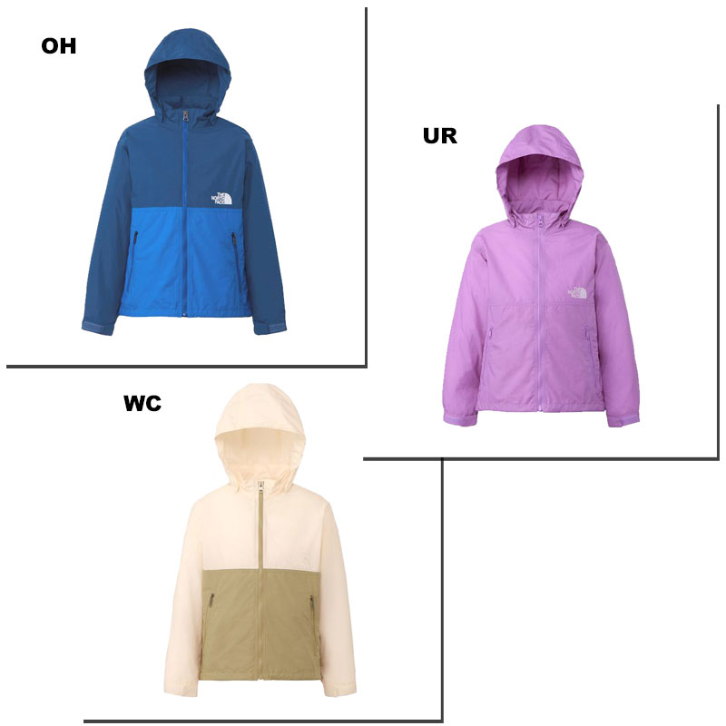 ノ－スフェイスコンパクトジャケット　2025ss セール】【撥水加工】THE NORTH FACE / キッズ コンパクト