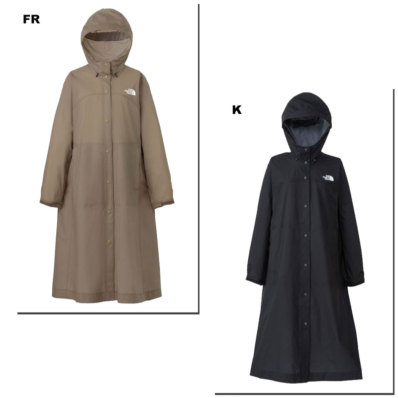 THE NORTH FACE ノースフェイス ルファドライ ハイベント トレンチコート ナイロン レインウェア レディース サイズXL カーキ 長袖 THE NORTH FACE レディースレインコート、レインウエア｜コート