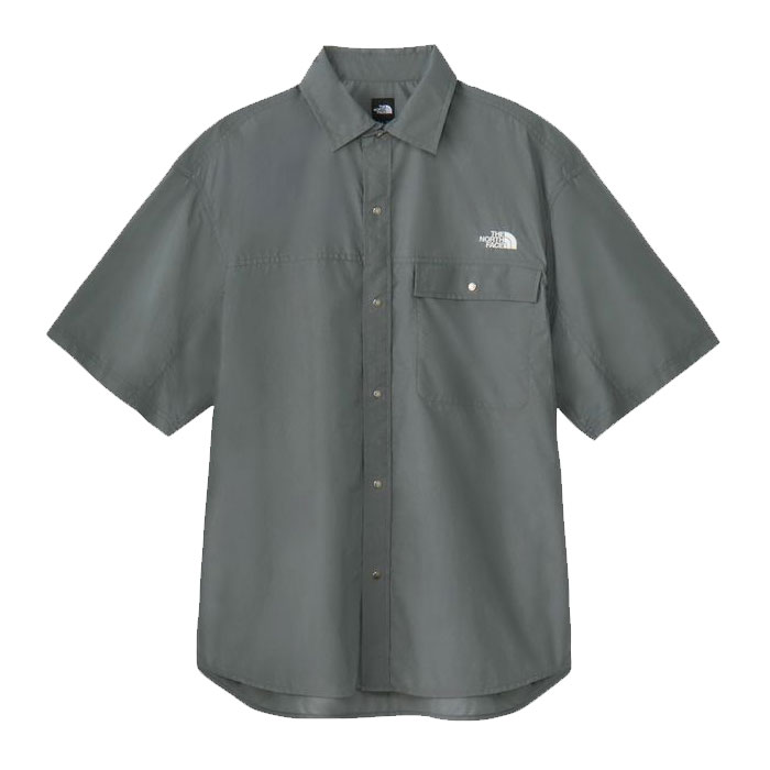 2026 春・夏 NEW ザ ノースフェイス ショートスリーブ ヌプシ シャツ ユニセックス  NR22650 THE NORTH FACE 長袖シャツ アウトドア タウンユース はっ水_2