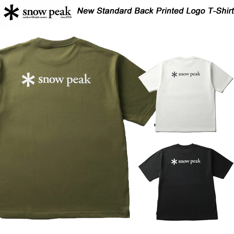 スノーピーク　バックプリントロゴTシャツ　サイズXL 限定品　ブラック　黒　希少 スノーピーク 限定 ロゴTシャツ サイズL ブラック 黒 バックプリント