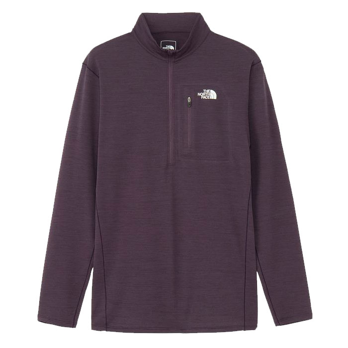 2026 春・夏 NEW ザ・ノースフェイス ロングスリーブ フラッシュドライ スリーディー ジップアップ メンズ NT62505 THE NORTH FACE 長袖 UVケア 抗菌防臭加工の画像