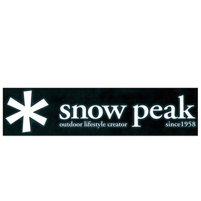 スノーピークロゴステッカーアスタリスク L SNOW PEAK ステッカー NV-008 売り尽し 在庫限り｜sportsparadise｜02