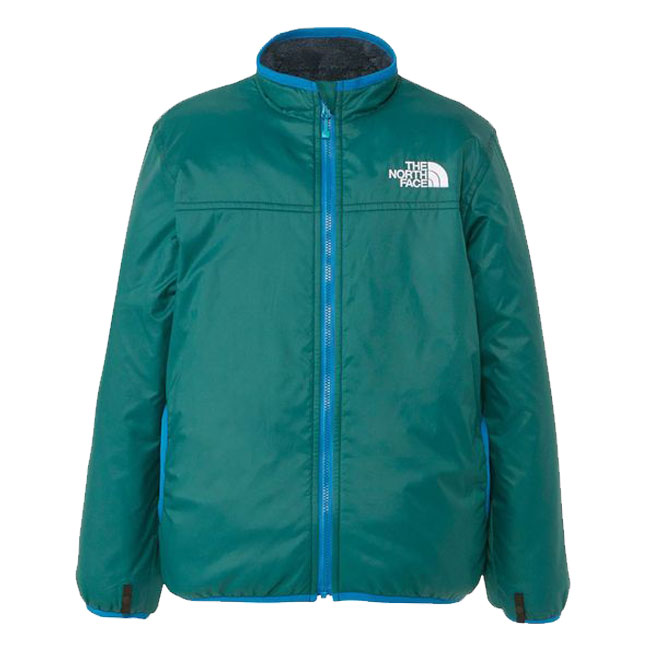 2023 秋・冬 ザ ノースフェイス リバーシブル コージー ジャケット キッズ NYJ82344 THE NORTH FACE 子供用 薄中わた フリースジャケット 防風  はっ水加工