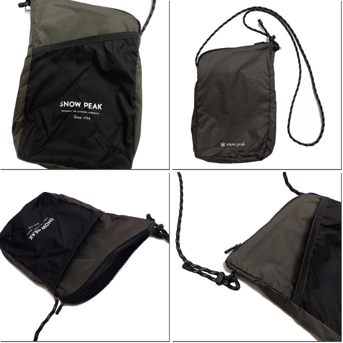 snow peak スノーピーク オフセットショルダーポーチ SNOW PEAK
