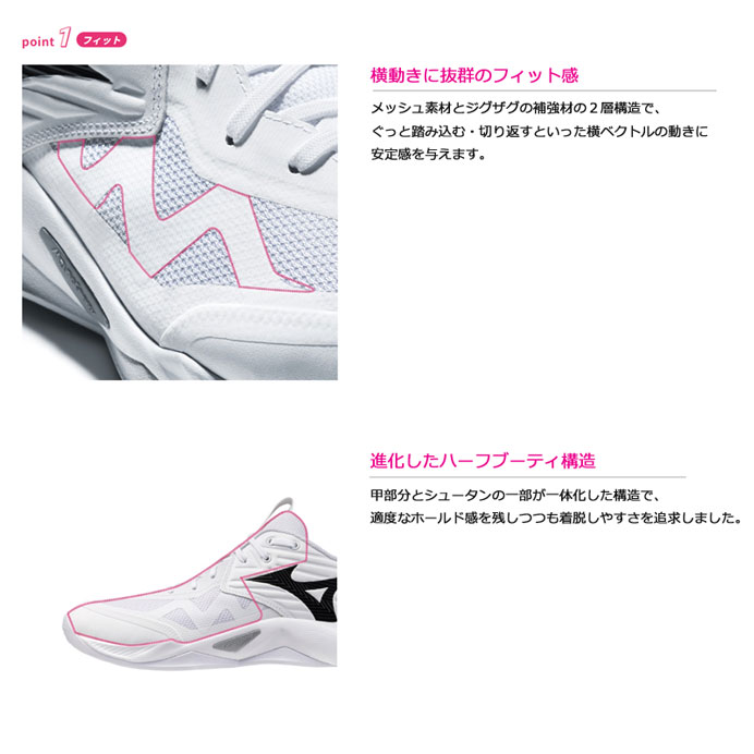 MIZUNO（ミズノ） ウエーブモーメンタムプロ V1GA2540 バレーボール
