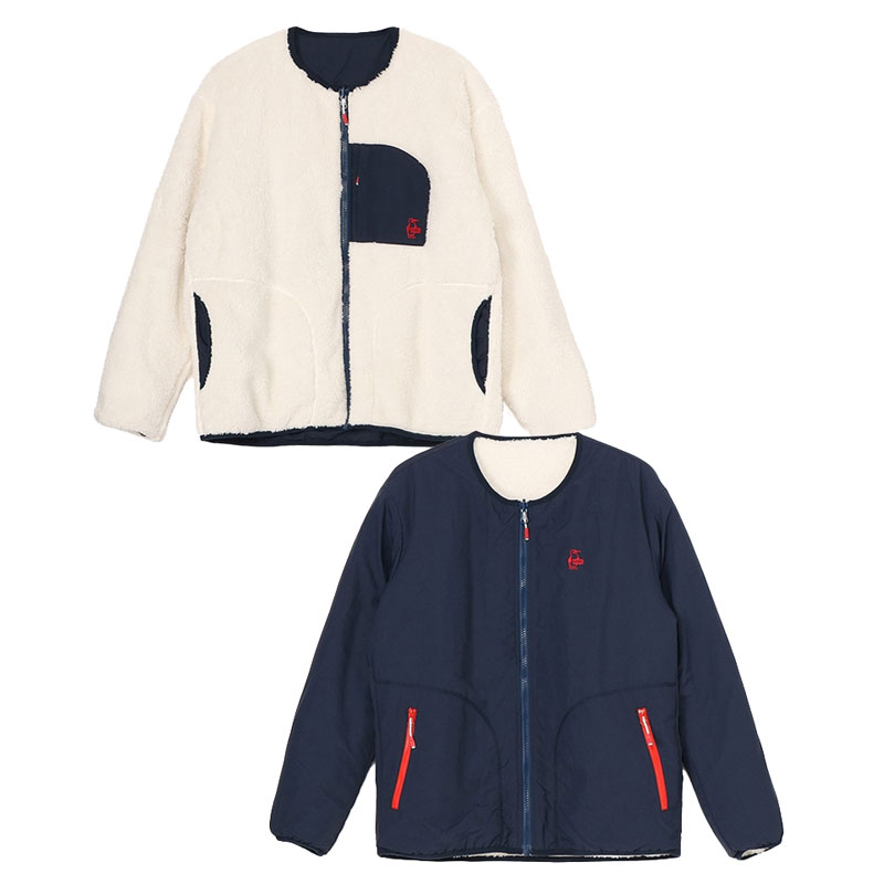 CHUMS SALE チャムス エルモフリース リバーシブルブルゾン CHUMS SALE チャムス エルモフリース リバーシブルブルゾン