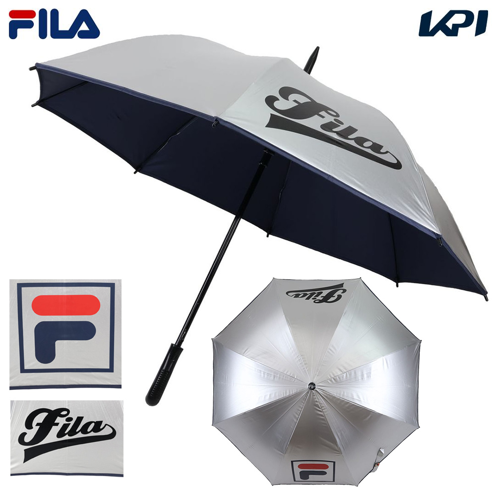 Yahoo! Yahoo!ショッピング(ヤフー ショッピング)フィラ FILA パラソル UV対策 晴雨兼用 日傘 雨傘 長傘 ジャンプ式 10002832 カジュアルアクセサリー テニス UV対策 日焼け防止