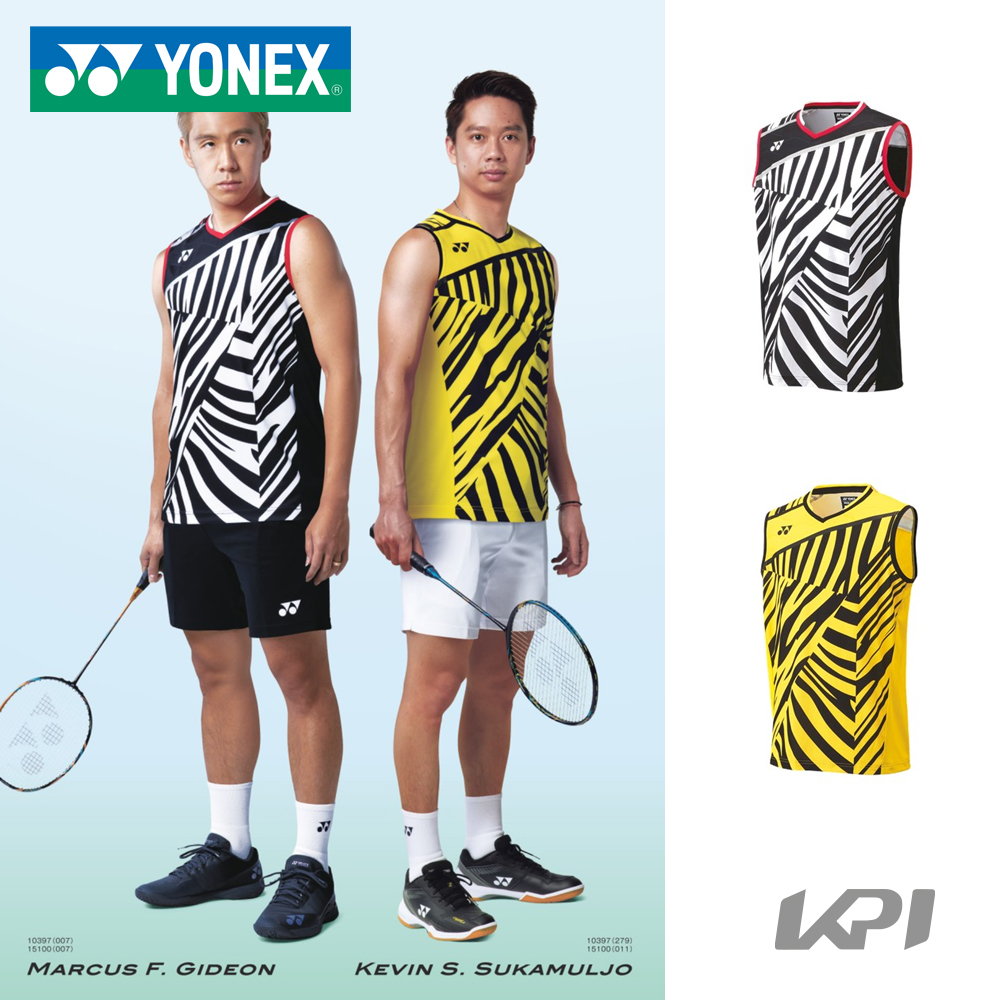 『即日出荷』ヨネックス YONEX テニスウェア メンズ ゲームシャツ ノースリーブ  10397 2021FW