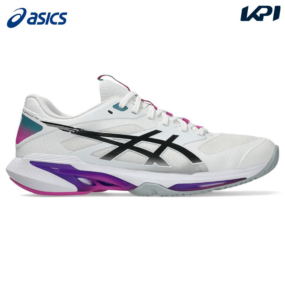 ASICS - アシックス asics 庭球シューズ メンズ   SOLUTION SPEED FF 4 ソリューションスピード FF 4 オール厚地の外套用 1041A532-101 シューズ-テニス