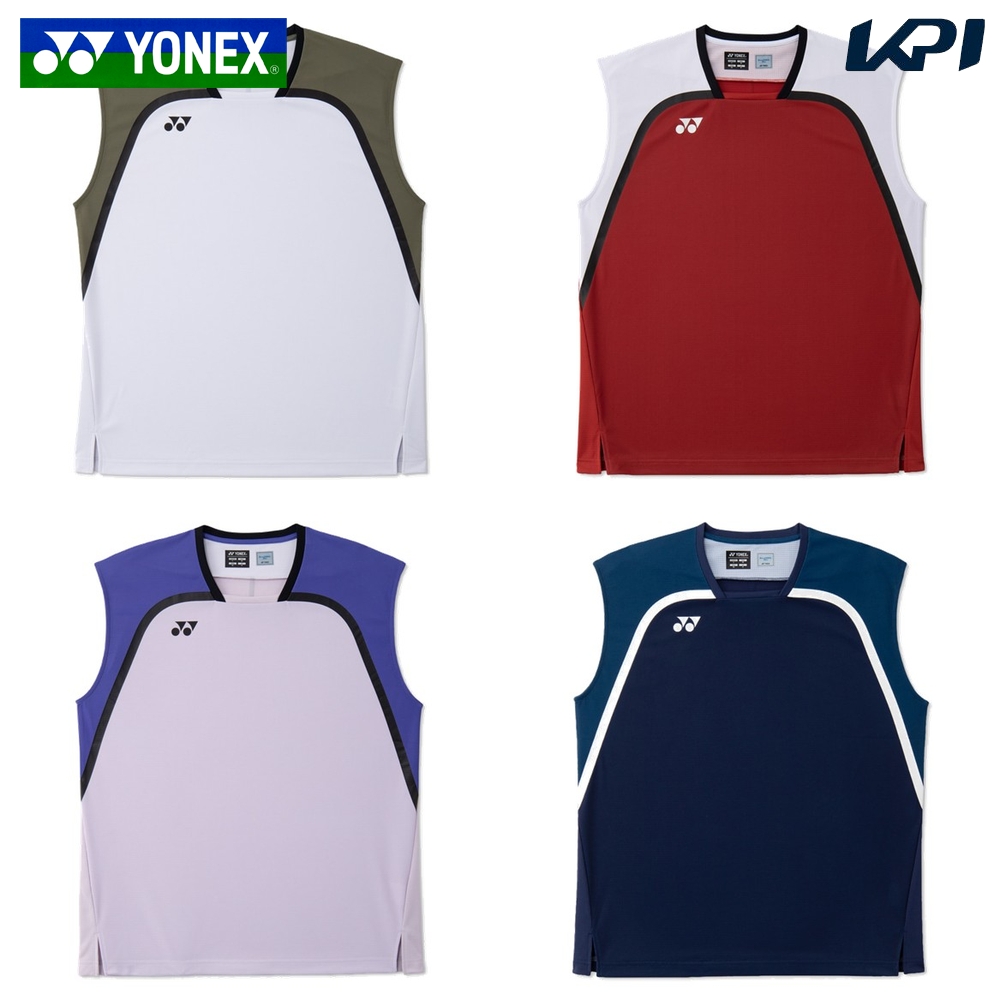 ヨネックス YONEX テニスウェア メンズ   メンズゲームシャツ ノースリーブ  10720Y 受注会限定モデル 2026FW『即日出荷』