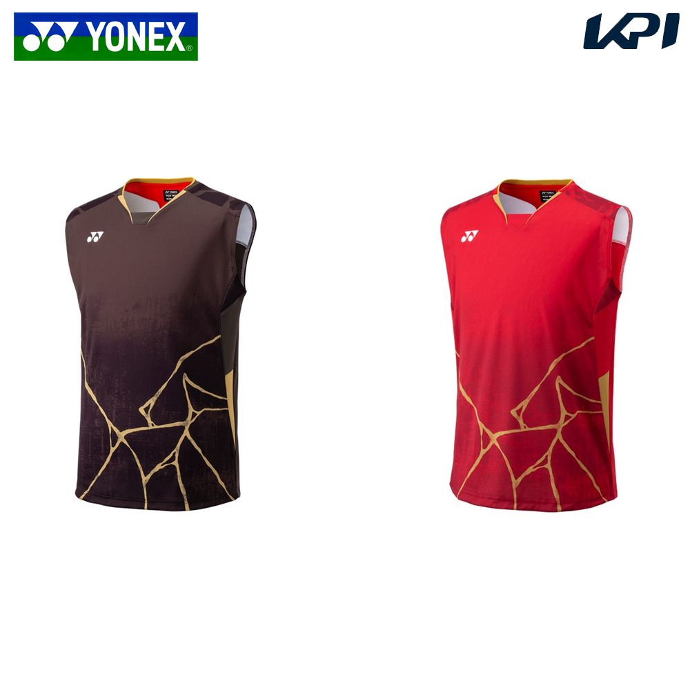 ヨネックス YONEX テニスウェア メンズ   メンズゲームシャツ ノースリーブ  10731 2025FW