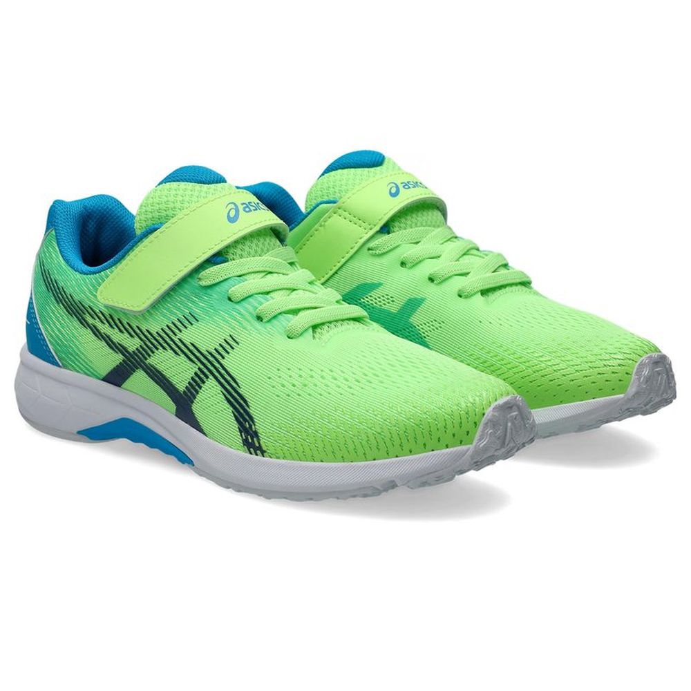 アシックス asics ランニングシューズ ジュニア   LAZERBEAM レーザービーム 白底タイプ ヒモ靴 1154A201-300 | ASICS | 01