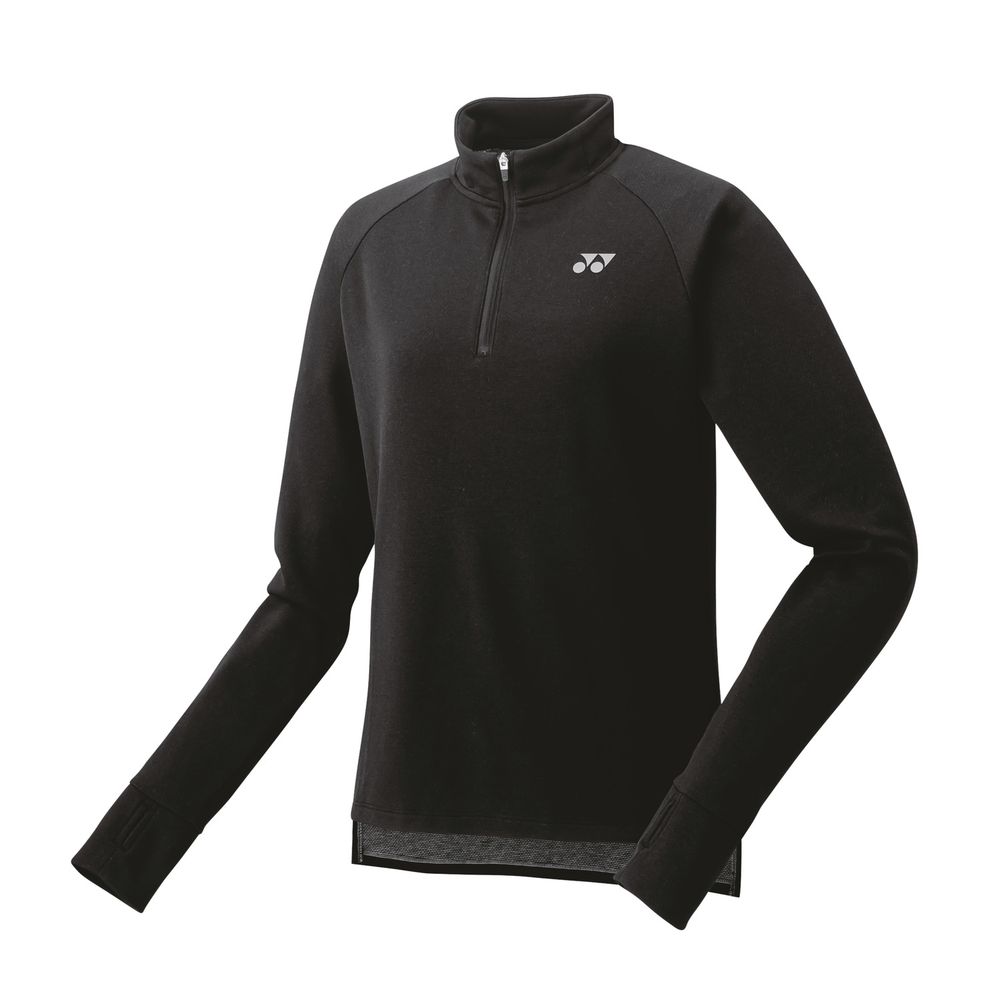 ヨネックス YONEX テニスウェア レディース 「上下セット」ロングスリーブＴシャツ 16668＋パンツ 68104 16668 68104 010 グレー 2023FW : 16668 68104 010 : sportsshop