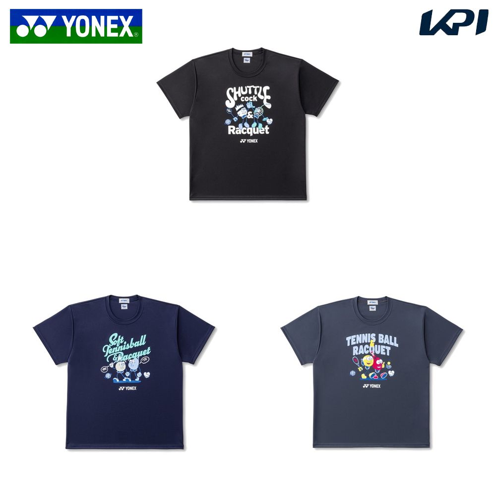 『即日出荷』ヨネックス YONEX テニスウェア ユニセックス   ユニドライＴシャツ 16895Y 2026SS