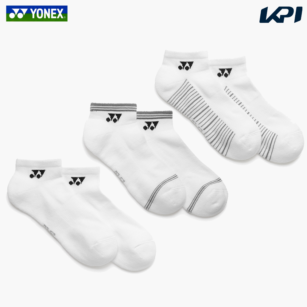 『即日出荷』「3足セット」ヨネックス YONEX テニスウェア メンズ   メンズ スニーカーインソックス 3P 受注会限定モデル 19265Y 2026SS