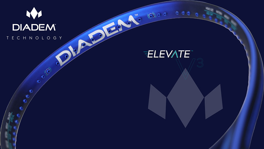 アリーナ（arena） ダイアデム DIADEM テニスラケット エレベート