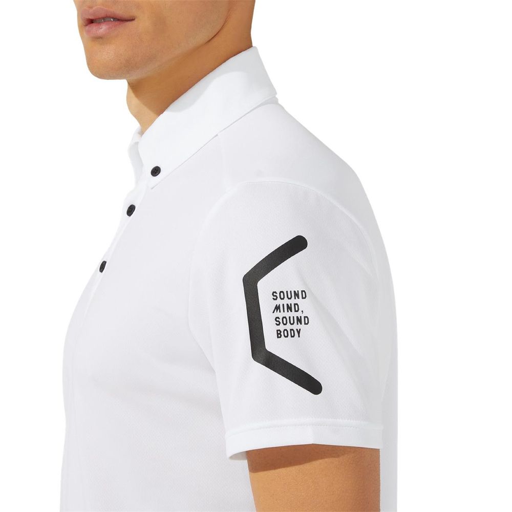 アシックス asics フィットネスウェア メンズ TEAM HEXAGON POLO RECYCLE 2031D728 2023SS |  | 04