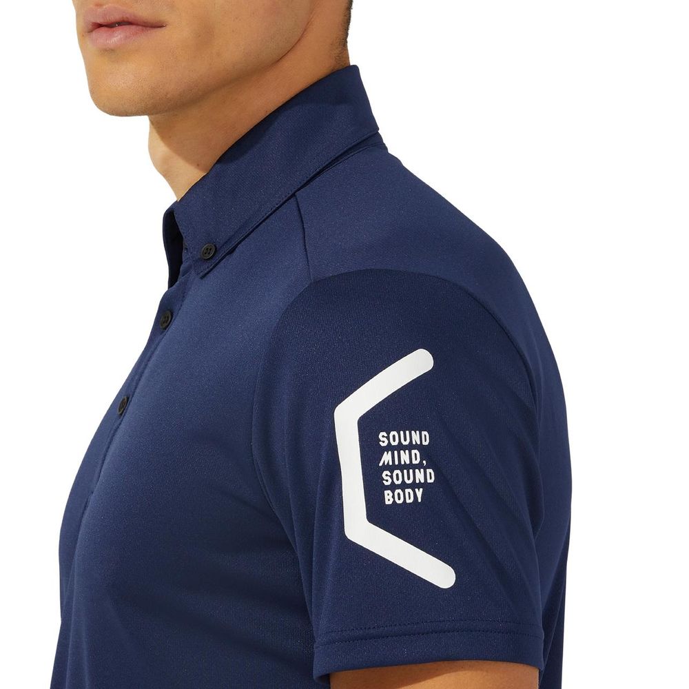 アシックス asics フィットネスウェア メンズ TEAM HEXAGON POLO RECYCLE 2031D728 2023SS |  | 06