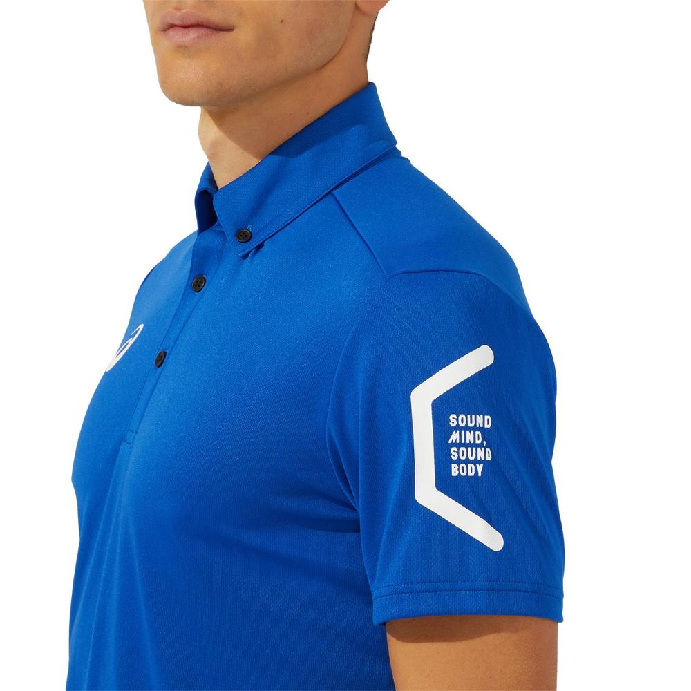 アシックス asics フィットネスウェア メンズ TEAM HEXAGON POLO RECYCLE 2031D728 2023SS |  | 08