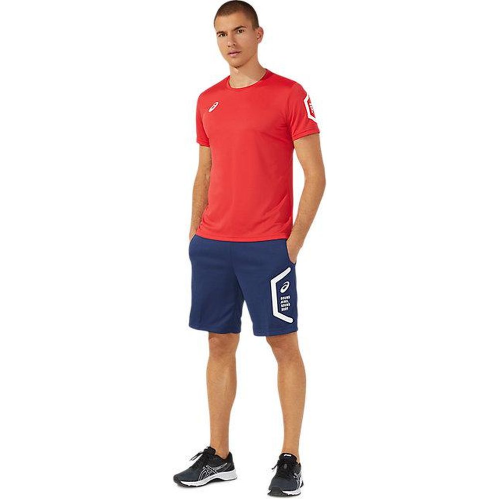 アシックス asics フィットネスウェア メンズ TEAM HEX KNIT HARF PNT RE 2031D911 2023SS |  | 03