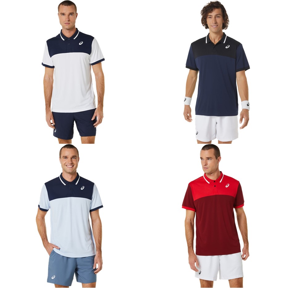 アシックス asics テニスウェア メンズ COURT POLO SHIRT 2041A256 2023SS