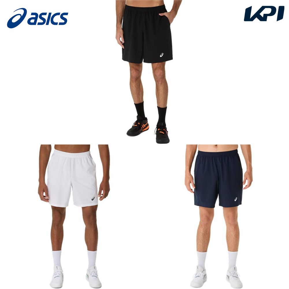 アシックス asics テニスウェア メンズ   COURT 9IN SHORT 2041A343 2025SS