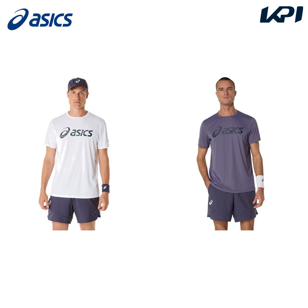 アシックス asics テニスウェア メンズ   MATCH SEASONAL GRAPHIC TE 2041A346 2025SS