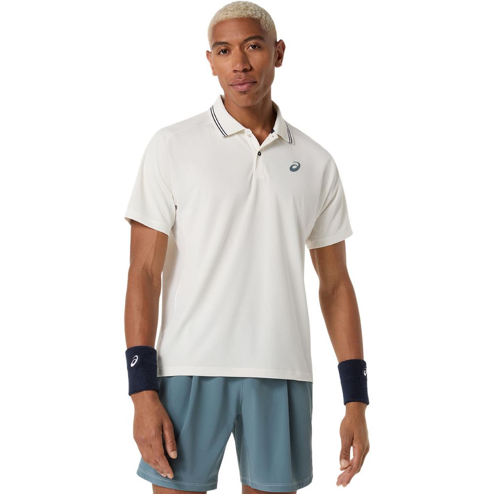 アシックス asics テニスウェア メンズ   ポロシャツ 2041A381-100 2026SS