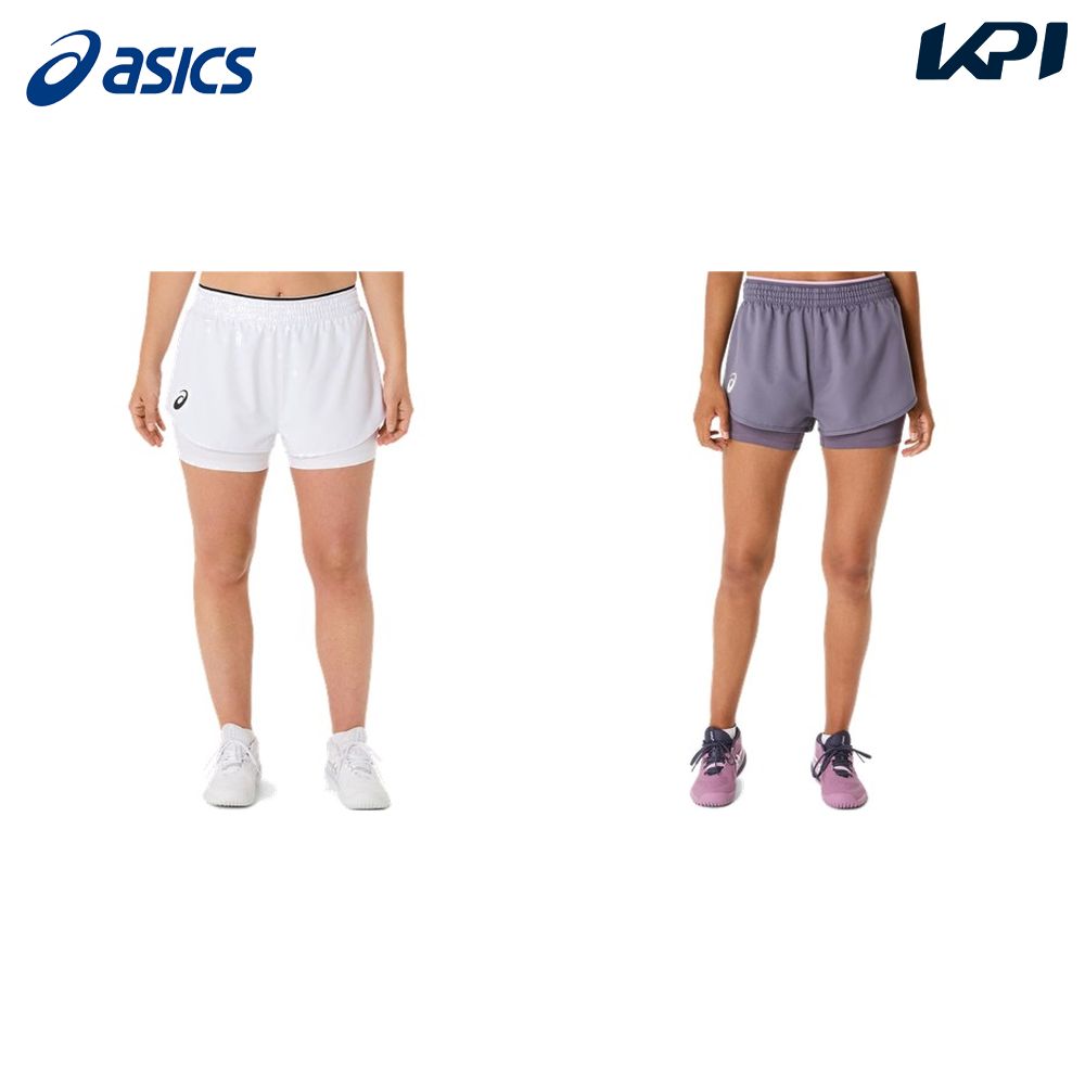 アシックス asics テニスウェア レディース   MATCH SHORT 2042A352 2025SS