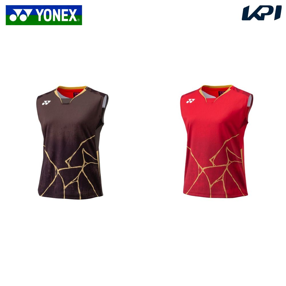 YONEX - 『即日さし出し』ヨネックス 庭球お召しもの レディース   ウィメンズゲームシャツ ノースリーブ 受注会押さえる  20963Y 2025FW スポーツ-テニス-シャツ
