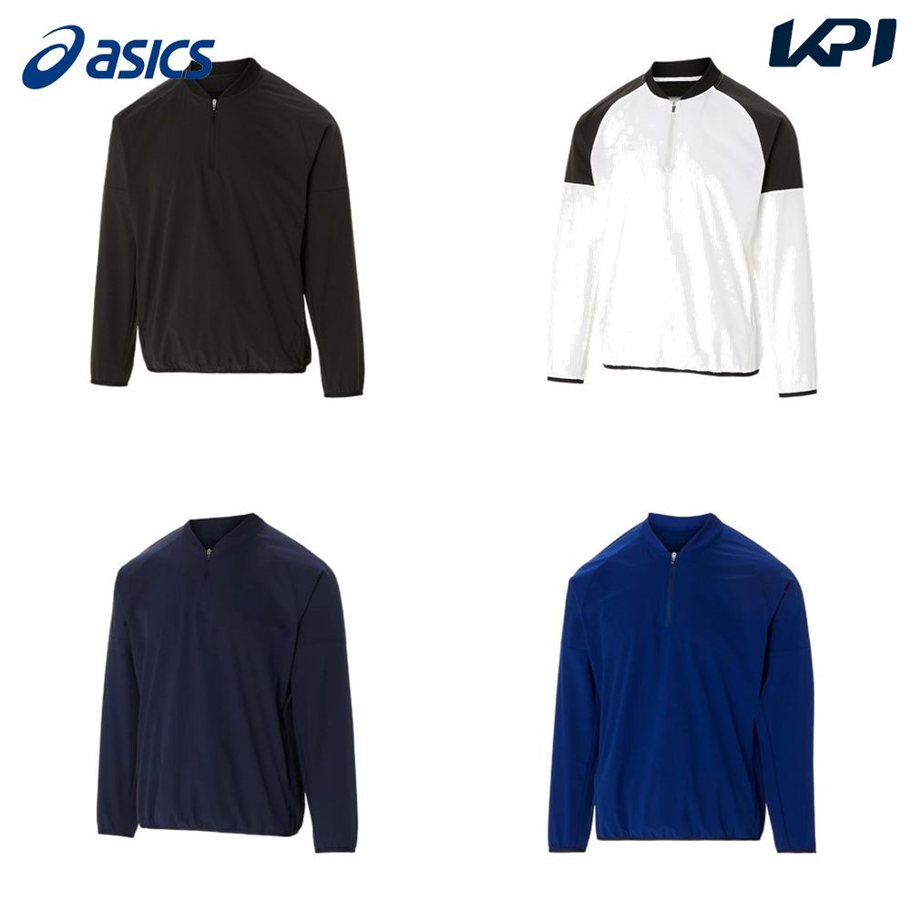 アシックス asics 野球ウェア メンズ STRETCH V JUMPER LS 2121A334 2023FW