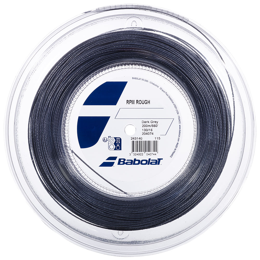 バボラ Babolat テニスガット・ストリング  RPM ROUGH RPMラフ 200mロール ロールガット 243140 | Babolat | 04