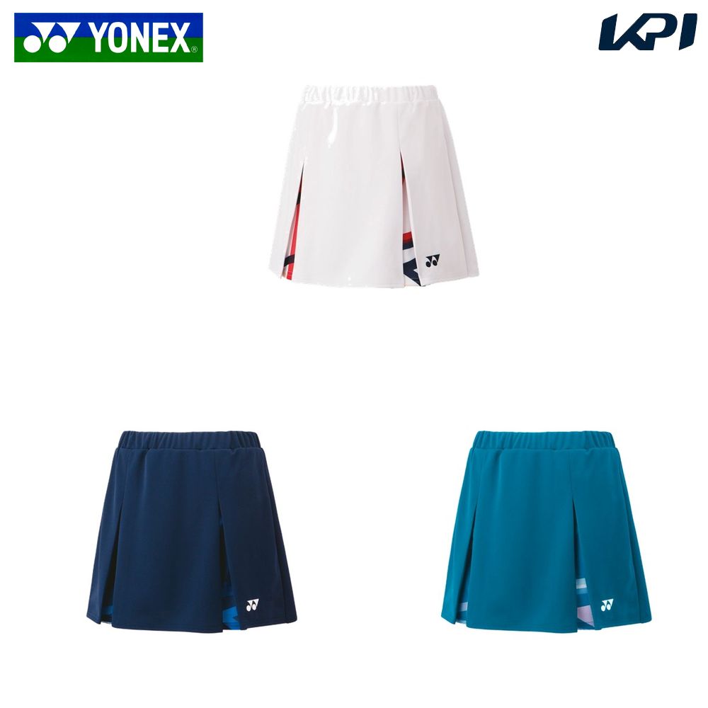 ヨネックス YONEX テニスウェア レディース   ウィメンズスカート インナースパッツ付  26172 2025SS 5月中旬発売予定※予約 | YONEX
