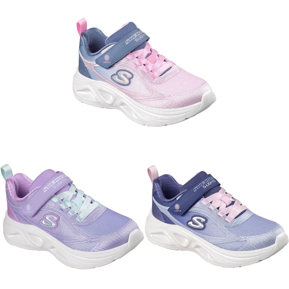 スケッチャーズ SKECHERS カジュアルシューズ ジュニア ガールズ  SKECHERS SOLA GLOW 2.0 303729L