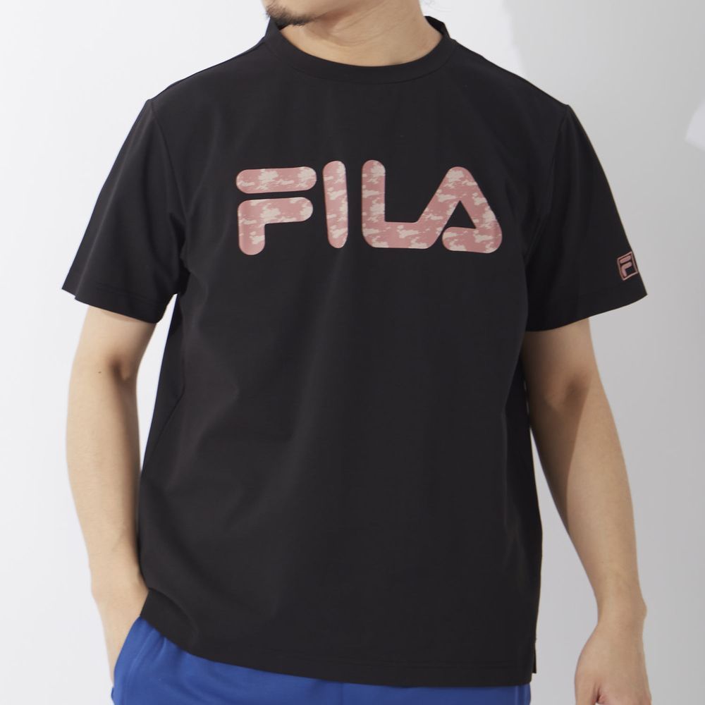 フィラ FILA アウトドアウェア メンズ   ＰＢＴ鹿の子　半袖Ｔシャツ 413310 2023SS｜sportsshop｜02