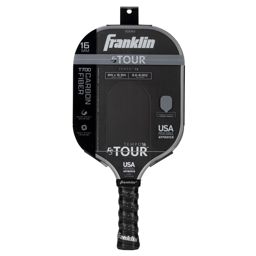 ピックルボールパドル  Franklin フランクリン FS TOUR TEMPO 16mm GRAY 52982_6
