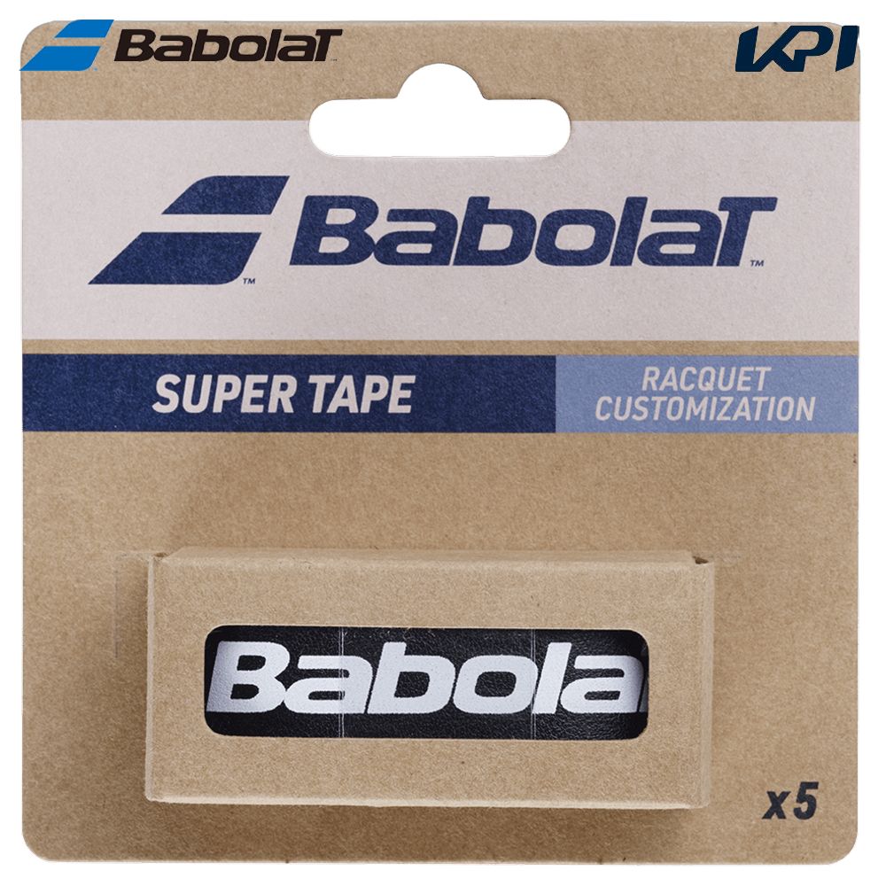 バボラ Babolat テニスアクセサリー    SUPER TAPE x 5 スーパーテープ 5枚入り 710227