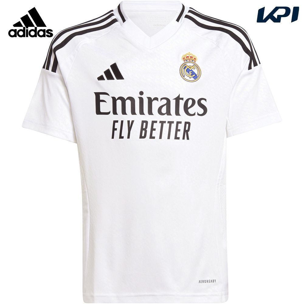 アディダス adidas サッカーウェア ジュニア   レアル マドリード 24-25 ホームユニフォーム キッズ JNO01 2024FW | adidas