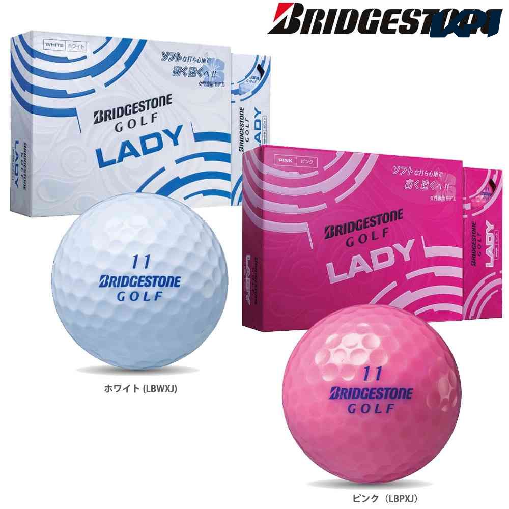 ブリヂストン BRIDGESTONE ゴルフボール  BRIDGESTONE GOLF　ゴルフボール LADY [1ダース：12個] BSG-LADY『即日出荷』