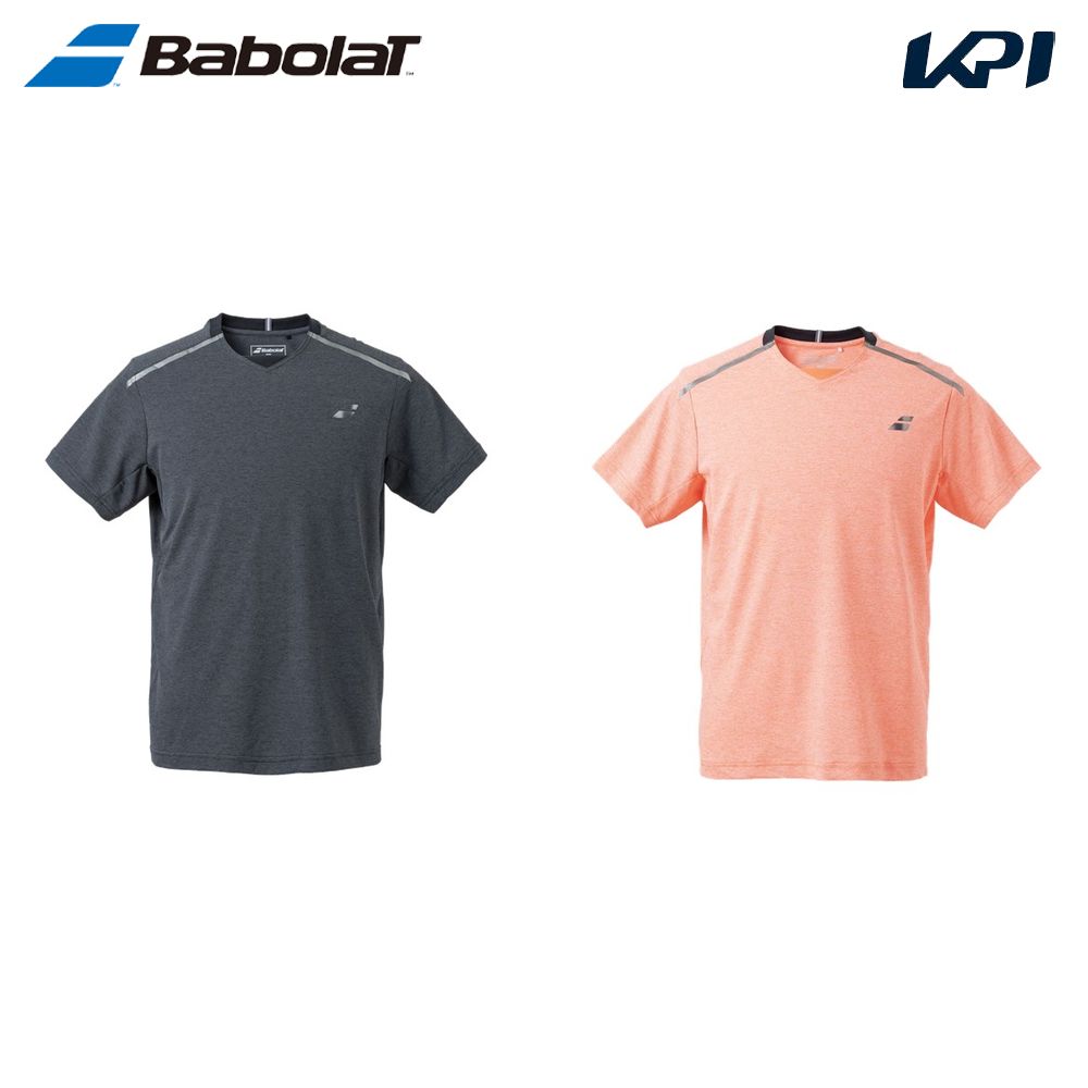 バボラ Babolat テニスウェア ユニセックス   VS SHORT SLEEVE SHIRT 半袖Tシャツ BUG4300 2024SS