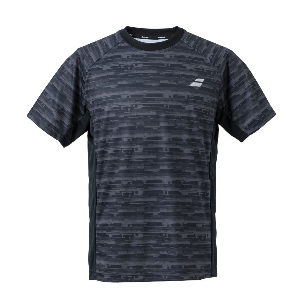 バボラ Babolat テニスウェア ユニセックス   CLUB SHORT SLEEVE SHIRT ショートスリーブ 半袖Tシャツ BUG4312C 2024SS | Babolat | 01