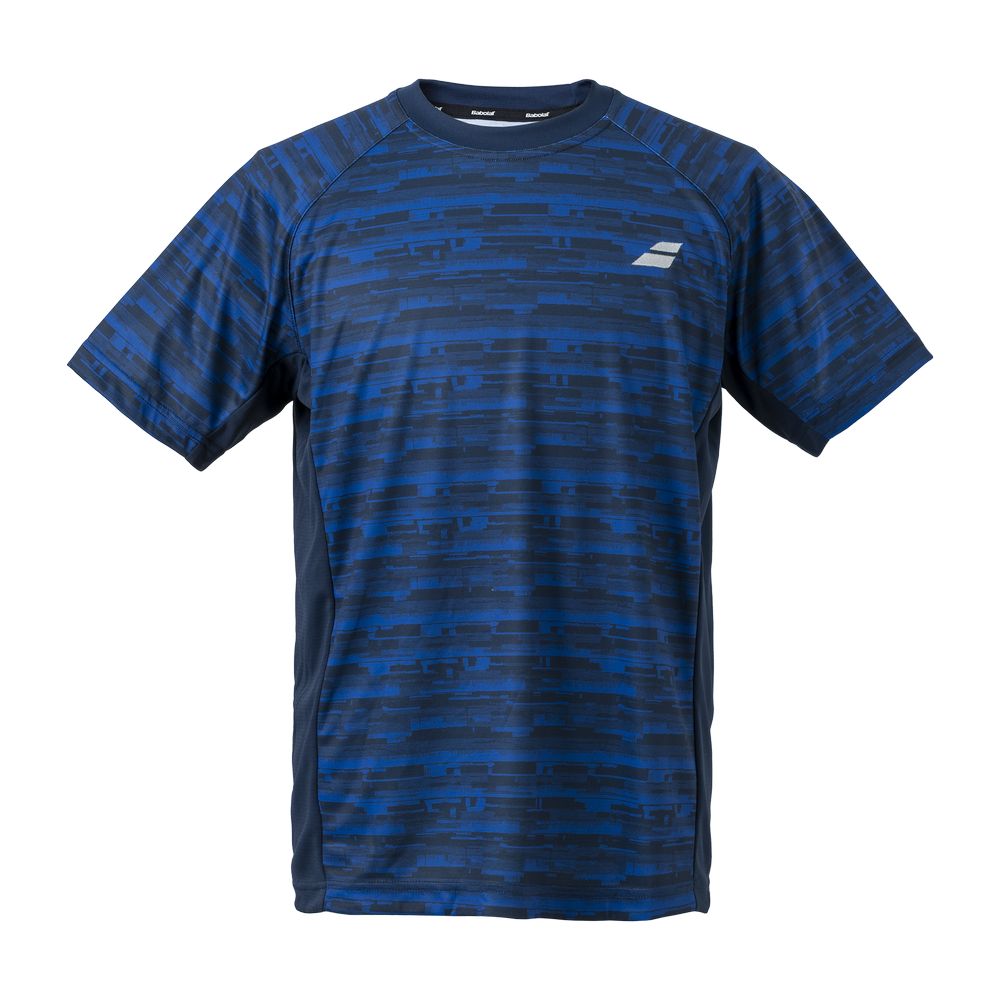 バボラ Babolat テニスウェア ユニセックス   CLUB SHORT SLEEVE SHIRT ショートスリーブ 半袖Tシャツ BUG4312C 2024SS | Babolat | 02