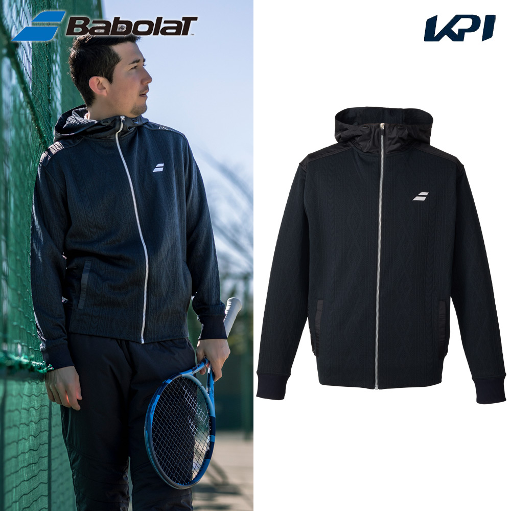 バボラ Babolat テニスウェア ユニセックス   PURE JACKET スウェットフーディージャケット BUT5153 2025FW